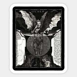 Cornelis Galle I, “Lucifer” (c. 1595) Sticker